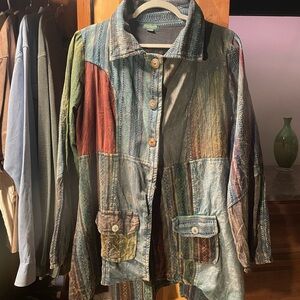 Vintage Patchwork Coat by Kathmandu Importa